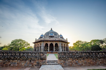Tomb of Isa Khan in Humayun's Tomb, Delhi, India