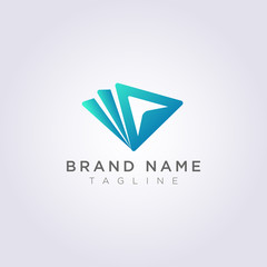 Triangle play logo, for your Business or Brand