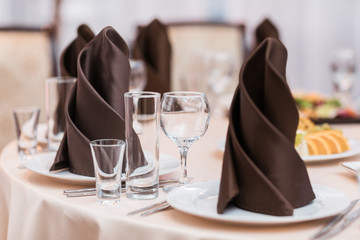 Beautiful Table Set For Wedding