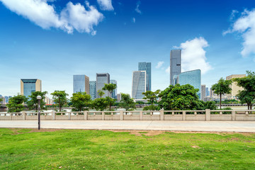 Obraz premium Fuzhou Cityscape, China