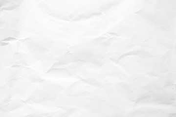 texture of white crumpled paper