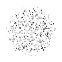 Obraz premium Glitter pattern made of stars