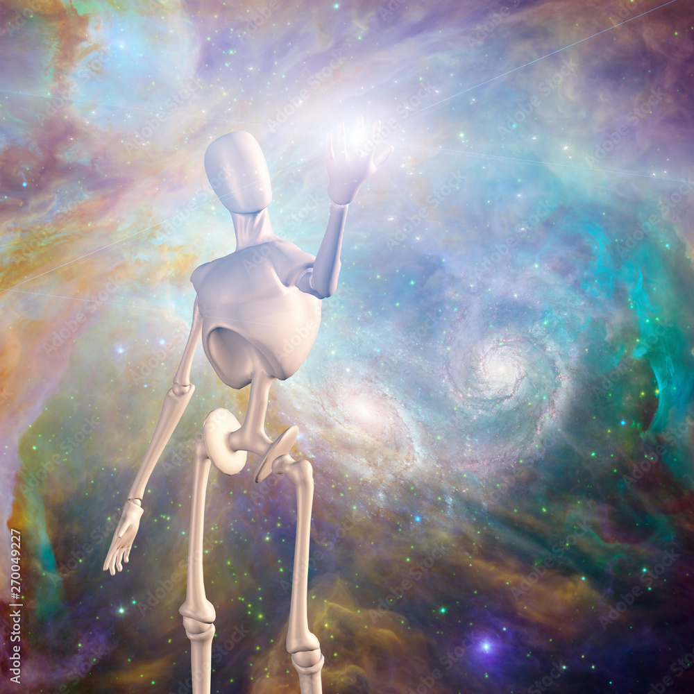 Poster robot and deep space