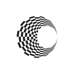 Race flag icon design