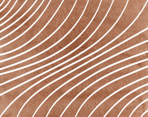Naklejka premium Watercolor striped background.