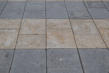 Detail of a walkable and driveway to be used as a background