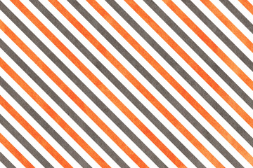 Watercolor orange and grey striped background.