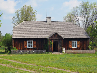 Stara drewniana chata