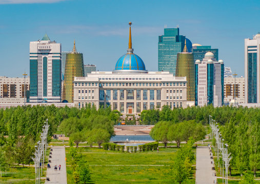 Akorda Residence president Kazakhstan Nur-Sultan