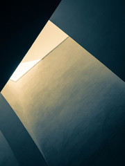 Abstract patterns from stone interior walls