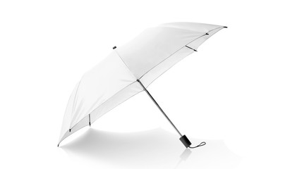 white umbrella isolated on white background © F16-ISO100