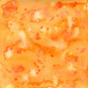 Watercolor Background Sea Coral