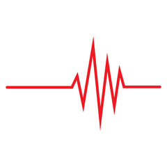 Sound waves vector illustration