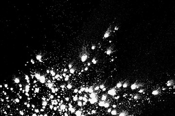 Chalk rubbed out on blackboard