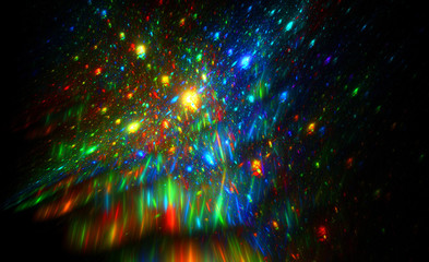 Obraz premium fractal wallpaper