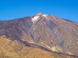 Volcano El Teide on Tenerife Island Canary Islands Spain