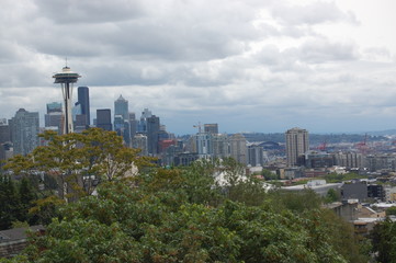 Obraz premium Seattle Skyline