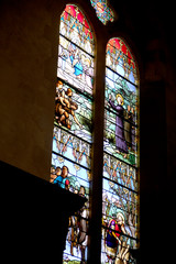 vitrail d'église