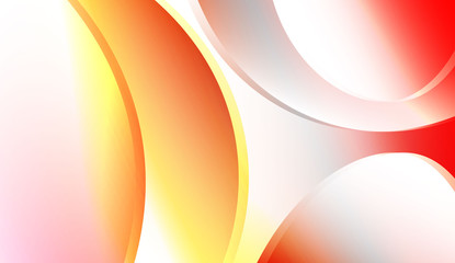 Creative Wavy Background. For Design Flyer, Banner, Landing Page. Colorful Vector Illustration.