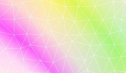 Pattern with abstract line in polygonal pattern with triangles style. For modern interior design, fashion print. Vector illustration. Creative gradient color.
