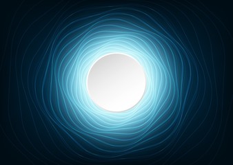 Abstract Digital Spiral Technology System Background,Warp and Network Concept design,free space for text in put.