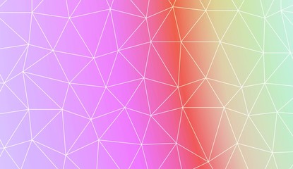 Background in polygonal pattern with triangles style. Decorative design For interior wallpaper, smart design, fashion print. Vector illustration. Creative gradient color.