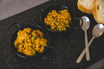 Paella Traditional Spanish Gourmet Dish