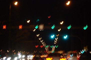 Nocturnal Impressions from Berlin streets of January 3, 2007, Germany