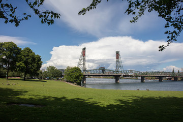 Obraz premium Hawthorne bridge