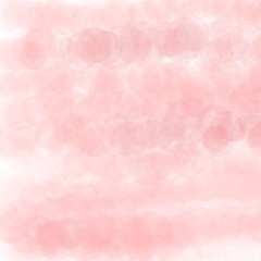 Light pink transparent watercolor abstract circle background