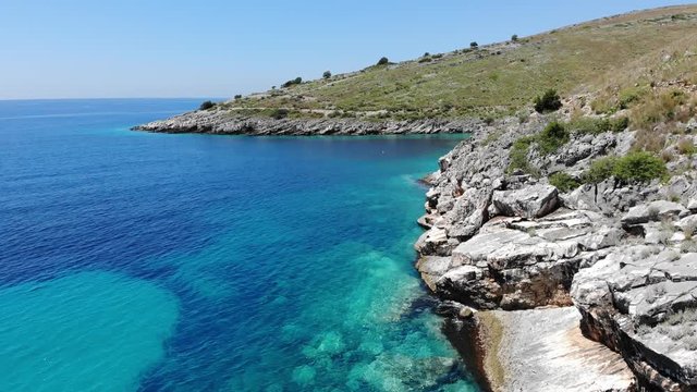 Albania, paesaggio marino