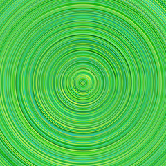 Geometrical abstract circle  background - green vector illustration