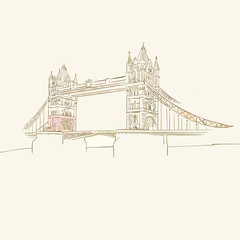 Symbol of London bridge