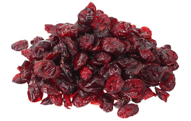 Cranberry isolated on a white background. Food