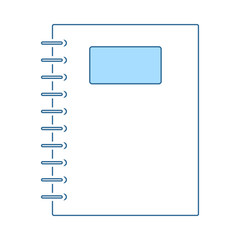 Exercise Book With Pen Icon