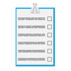 Vector Note Paper, business document, list