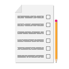 Vector Note Paper, business document, list