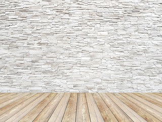 Pattern of rough white sandstone wall texture and background.