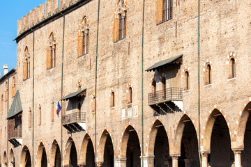 Fototapeta premium Old square in Mantova, Italy