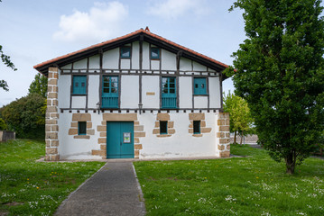 View of the Katxola farmhouse, Cider Museum in San Sebastian, Basque Country, Spain, Europe