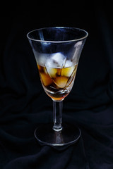 Cocktail with ice