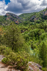 Obraz premium View of mountains. Hiker route in the 