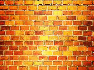 Brick Wall Texture Background Surface.
