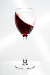glass of red wine
