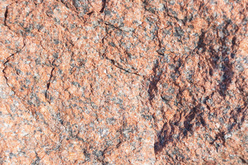 the texture of natural granite. natural stone. close up.