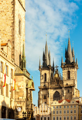 Fototapeta premium Old Town Square, Prague, Czech Republic