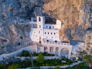 Monastery of Ostrog is a monastery of Serbian Orthodox Church placed against an almost vertical...