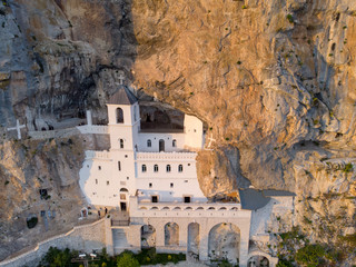 Monastery of Ostrog is a monastery of Serbian Orthodox Church placed against an almost vertical...