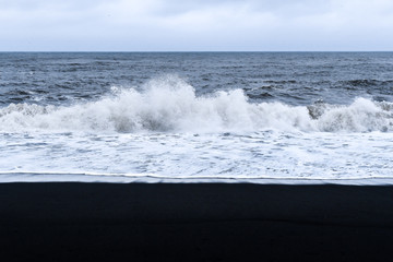 Reynisfjara is a world-famous black-sand beach found on the South Coast of Iceland.