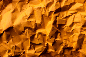 Abstract crumpled colored paper background
